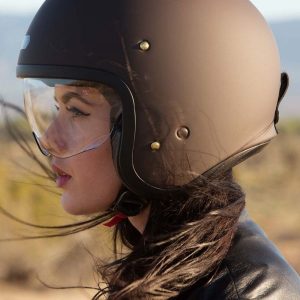 Shoei J.O Fibreglass Open Face Helmet