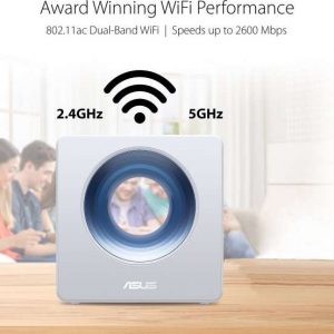 Asus Blue Cave AC2600 Dual-Band Wireless Router for Smart Homes