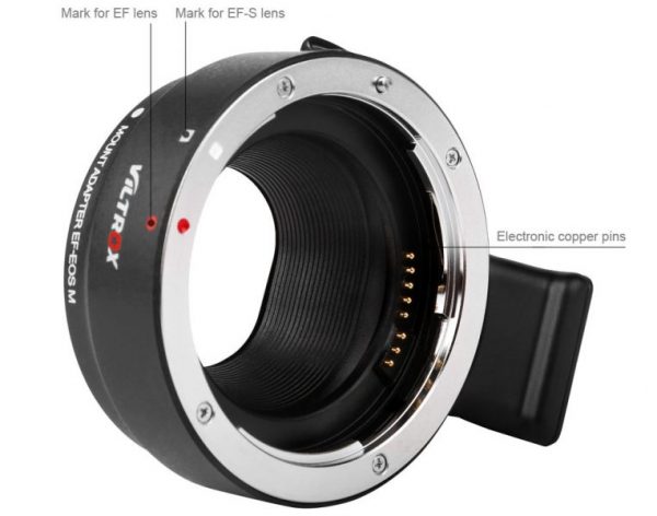 Canon EF EF-S Lens to EOS M EF-M mount Camera Adapter - Image 2