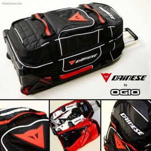 DAINESE D-Rig Wheeled Stealth Black Bag