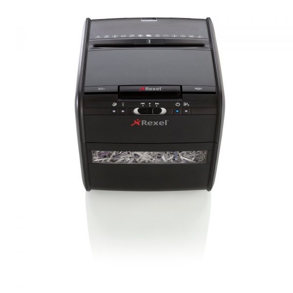 Rexel Auto+ 80X Auto Feed 80 Sheet Cross Cut Shredder - Image 6