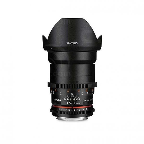 Samyang 35mm T1.5 AS UMC II VDSLR Lens - Canon Fit