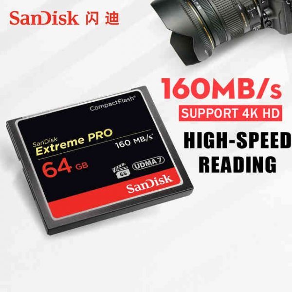 SanDisk Compact Flash Extreme Pro 128GB 