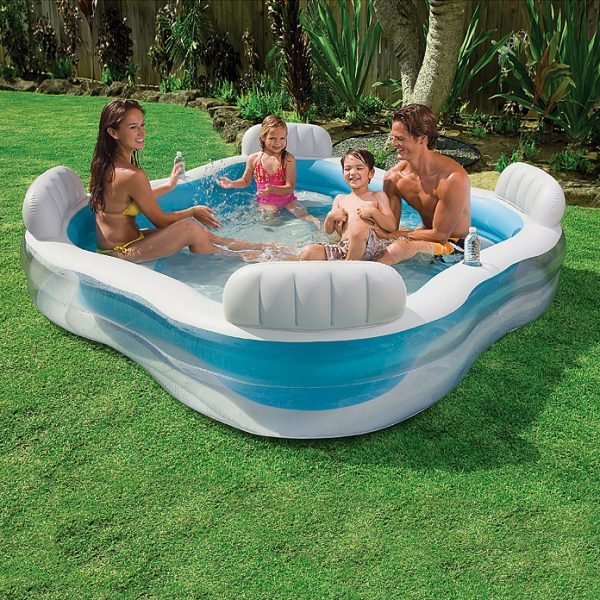 Intex Inflatable 2-Seat Kids Swim Center Family Lounge Pool  ✅SHIPS TODAY!✅ 