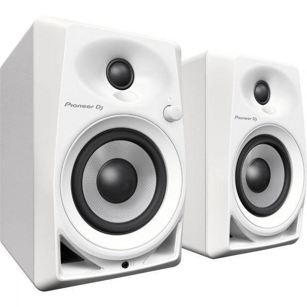 Pioneer DJ DM-40-W - 21W 4" Two-Way Active Monitors