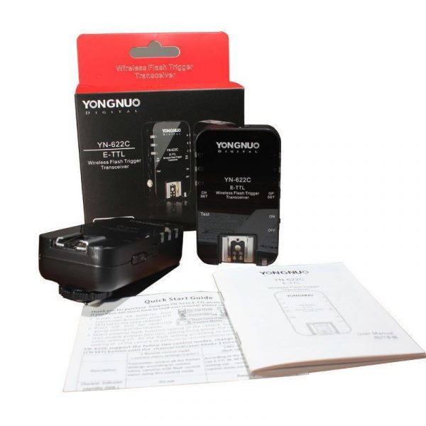 YONGNUO YN622C-KIT Wireless E-TTL Flash Trigger Kit with LED Screen for Canon - Image 4