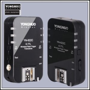 YONGNUO YN622C-KIT Wireless E-TTL Flash Trigger Kit with LED Screen for Canon
