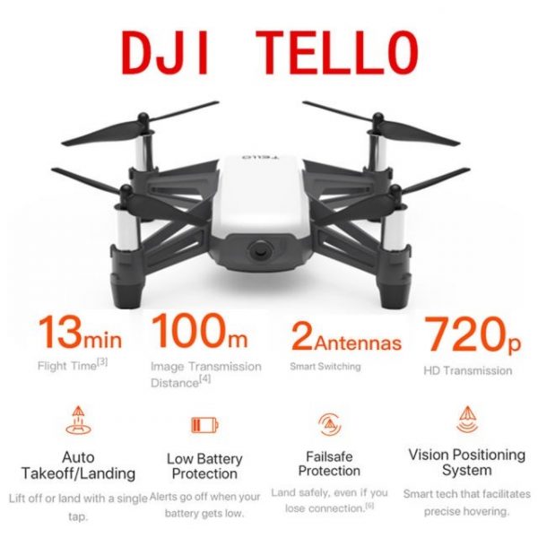 dji tello mini drone 720p