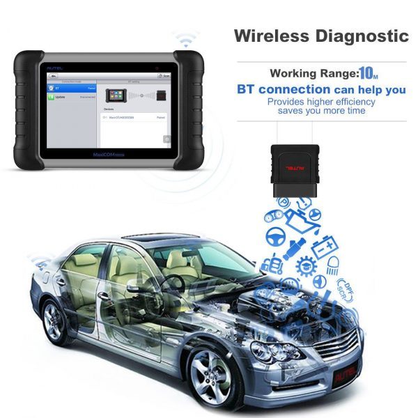 Autel MaxiCOM MK808BT OBD2 Scanner Diagnostic Tool - Image 13