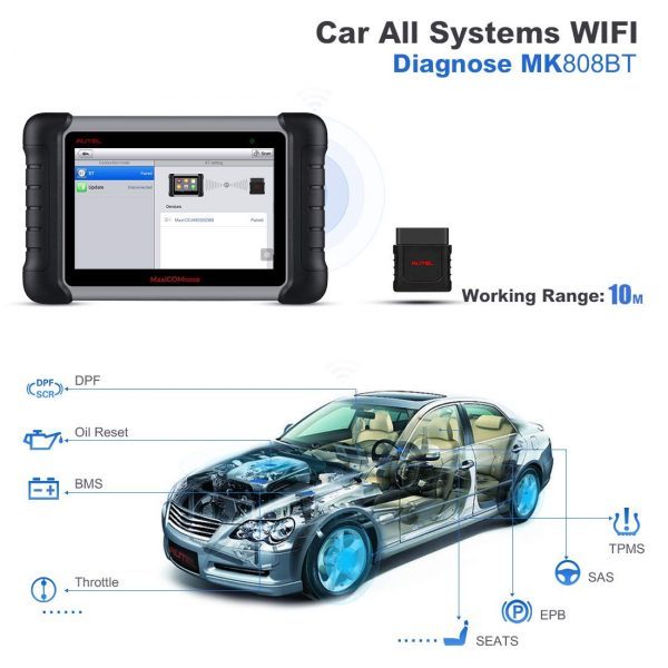 Autel MaxiCOM MK808BT OBD2 Scanner Diagnostic Tool - Image 12