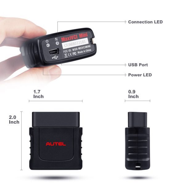 Autel MaxiCOM MK808BT OBD2 Scanner Diagnostic Tool - Image 5