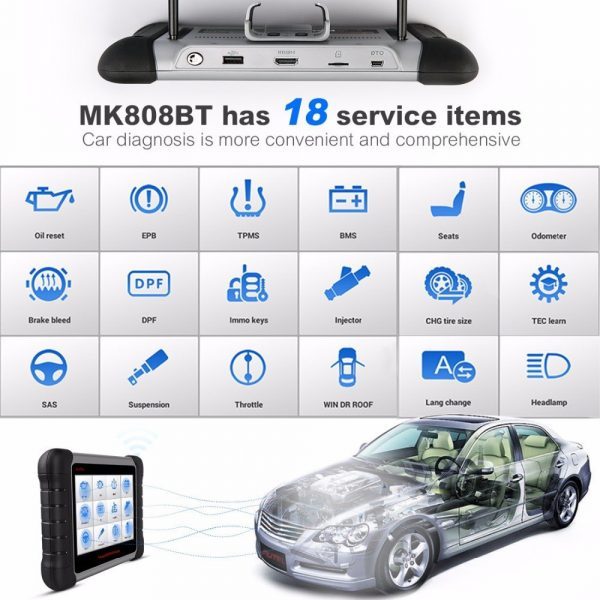 Autel MaxiCOM MK808BT OBD2 Scanner Diagnostic Tool - Image 14