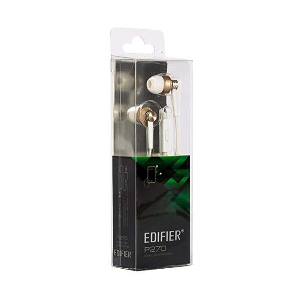 Edifier P270 InEar Headset Metallic Earbud Headphones - Image 3