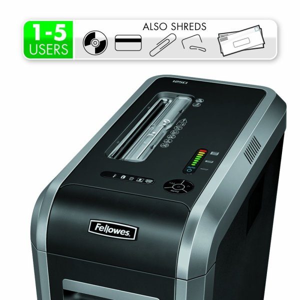 Fellowes® Powershred®125Ci 20 Sheet Cross Cut Office Shredder - Image 5