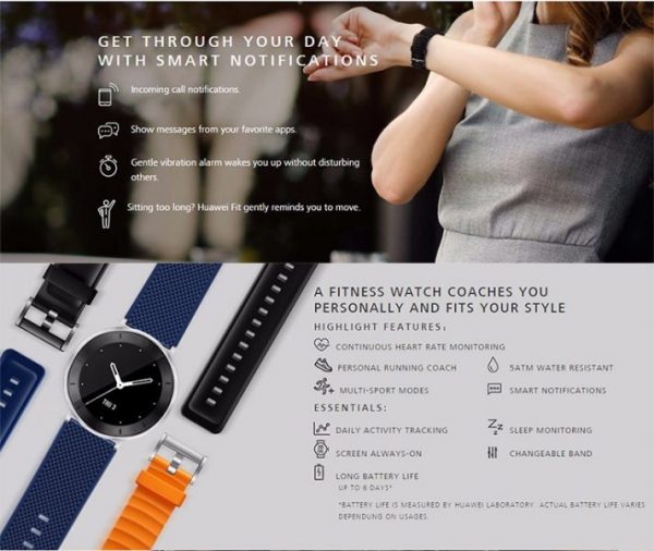 Huawei Fit Smart Fitness Watch - Image 7