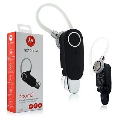 thumbnail image 2 of NICKSTON Replacement Ear Hooks & Ear Tips For Motorola Boom 2 Headset (White, SET) 2 of 5