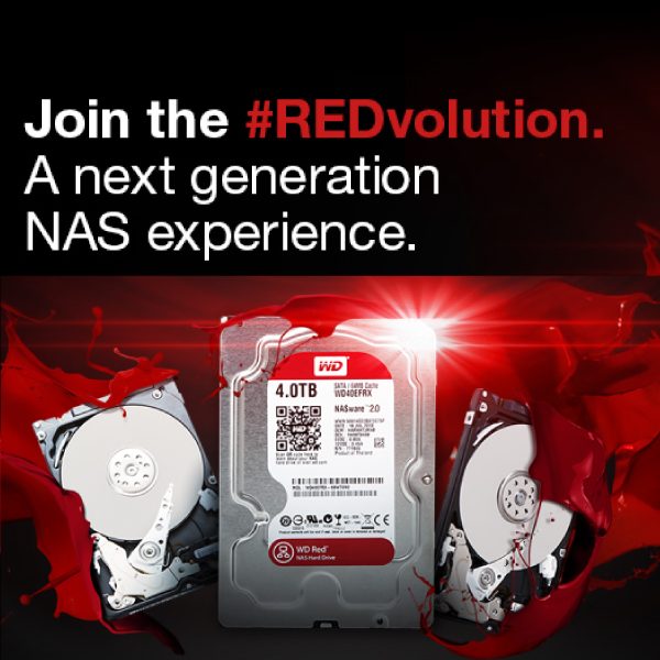 Western Digital Red NAS Storage 5400RPM SATA 6Gb/s 64MB Cache 3.5" Internal Hard Drive - Image 2