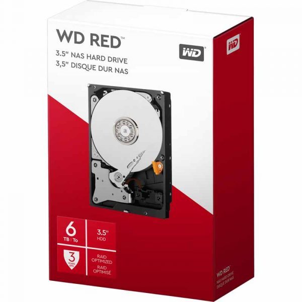 Western Digital Red NAS Storage 5400RPM SATA 6Gb/s 64MB Cache 3.5" Internal Hard Drive - Image 10