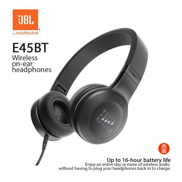 JBL E45BT | On Ear Mic Wireless Bluetooth Headphones - Image 8