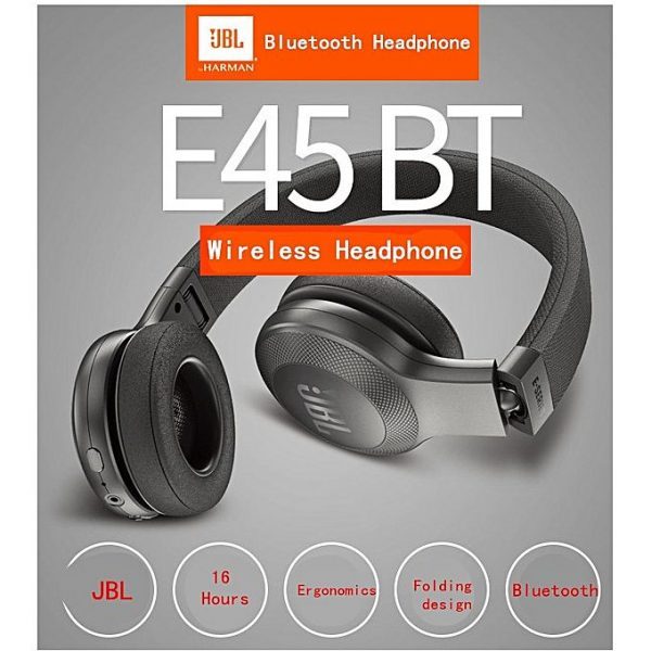 JBL E45BT | On Ear Mic Wireless Bluetooth Headphones - Image 9