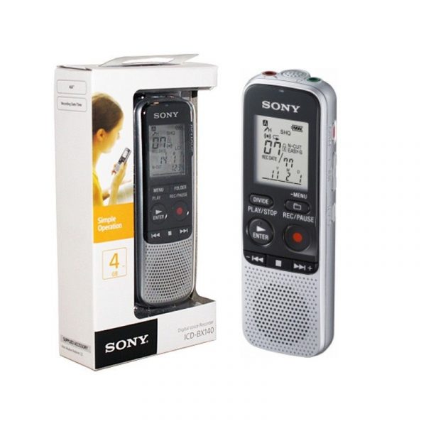 Sony ICD-BX140 4GB Digital Voice Recorder for sale online 