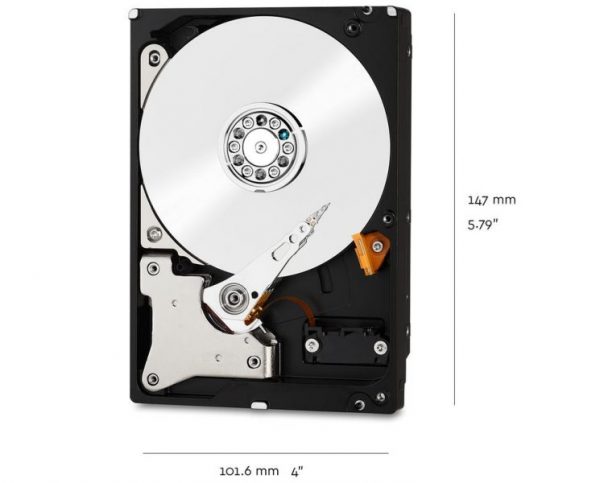Western Digital Red NAS Storage 5400RPM SATA 6Gb/s 64MB Cache 3.5" Internal Hard Drive - Image 6