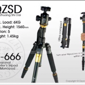 Beike Q-666 3-in-1 Tripod Monopod