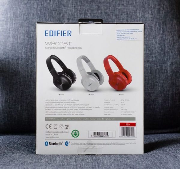 Edifier W800BT High Quality Bluetooth Mobile Phone Headphones - Image 9