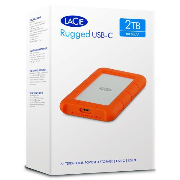 LaCie Rugged USB-C External Mobile Hard Drive - Image 12