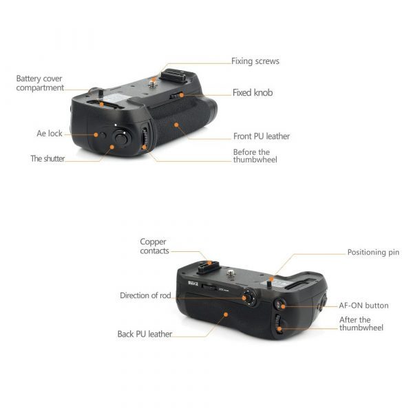 MEIKE MK-D850 Pro Battery Grip with 2.4G Wireless Remote Control - Image 4