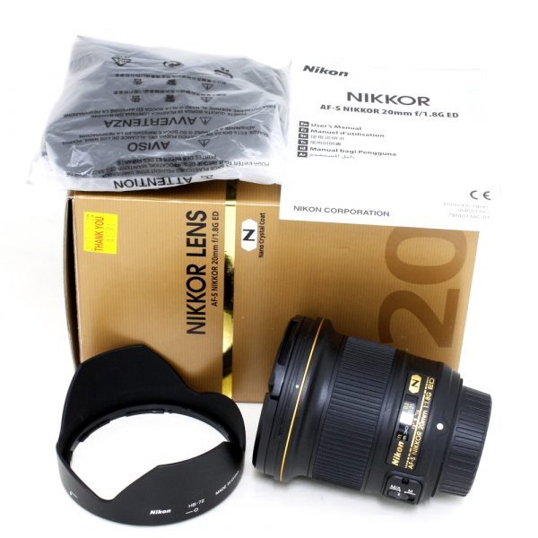 Nikon AF-S FX NIKKOR 20mm f/1.8G ED Fixed Lens - Image 6