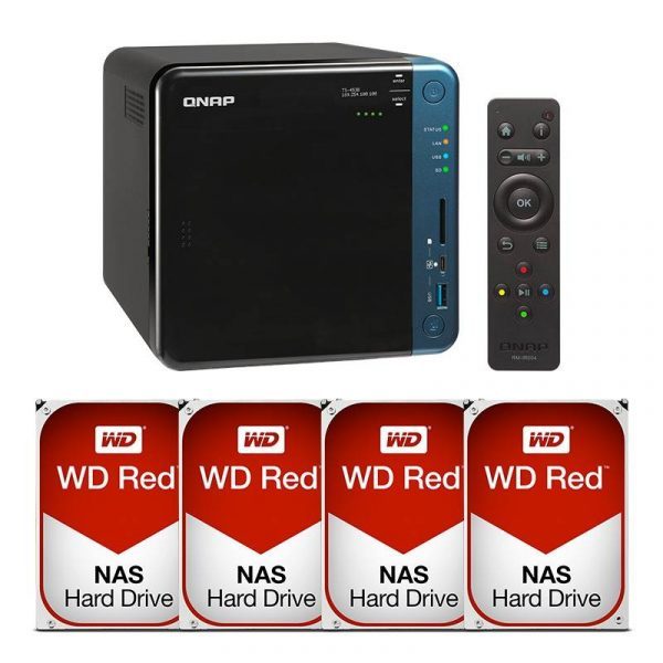 Qnap TS-453B-4G-US 4-Bay Professional-grade iSCSI NAS - Image 4
