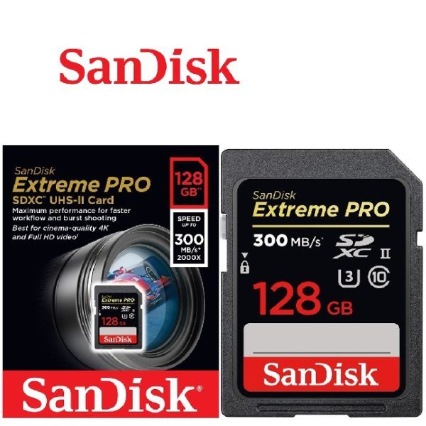 SANDISK Carte SDHC Extreme Pro UHS-II 32GB (300MB/s) - 8 avis