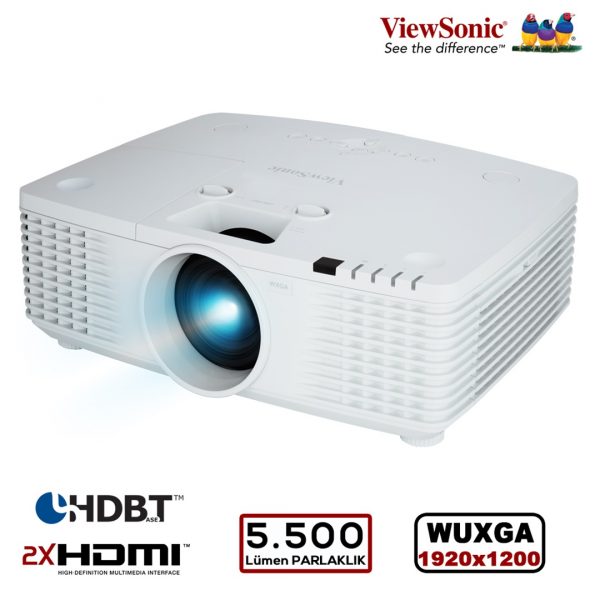 ViewSonic® PRO9800WUL 5500 Lumens WUXGA HDMI Lens Shift Projector 