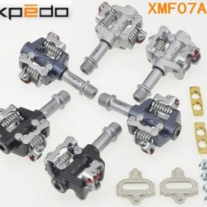 Xpedo Mountain Force Titanium/Titanium Cleat Pedals