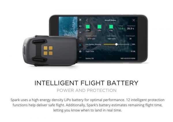 DJI™ Intelligent Flight Battery for Spark Quadcopter