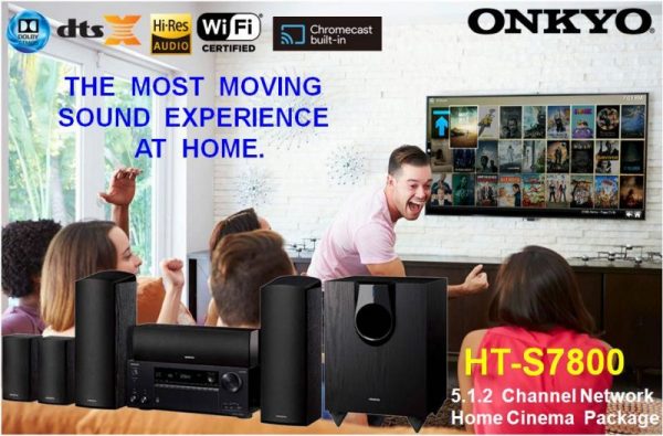 Onkyo HT-S7800 5.1.2-Channel Atmos-Enabled Smart Home Theater System - Image 5