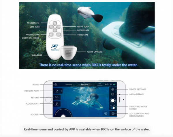 Robosea Bionic Wireless Underwater Fish Drone - Image 3