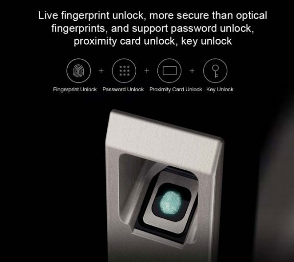 Xiaomi Aqara WiFi Fingerprint Smart Door Lock - Image 3