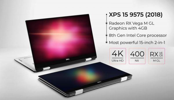Dell XPS 15 2-in-1 9575 15.6" 4K UHD Touch Laptop - Image 2
