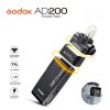 Godox Wistro AD200 TTL HSS 18000s Pocket strobe flash Light - Image 4