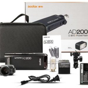 Godox Wistro AD200 TTL HSS 18000s Pocket strobe flash Light
