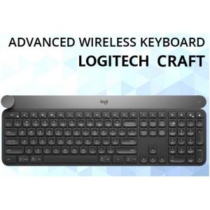 Logitech® CRAFT Advanced Wireless Keyboard with Creative Input Dial