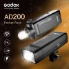 Godox Wistro AD200 TTL HSS 18000s Pocket strobe flash Light - Image 2