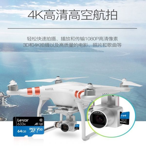 Lexar® 633x UHS-I microSDXC 95MB/s Memory Card with SD Adapter - Image 2