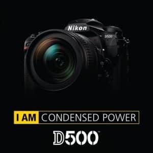 Nikon D500 DX-Format Digital SLR Camera
