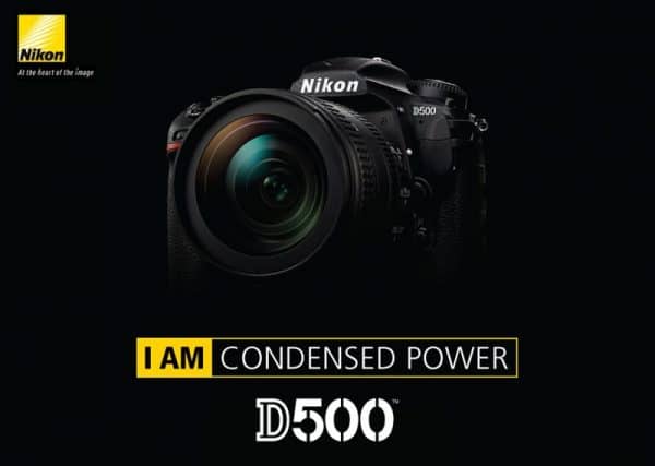 Nikon D500 DX-Format Digital SLR Camera