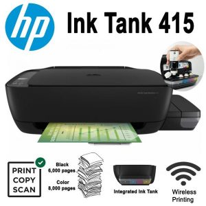 HP 415 All-in-One Ink Tank Wireless Color Printer