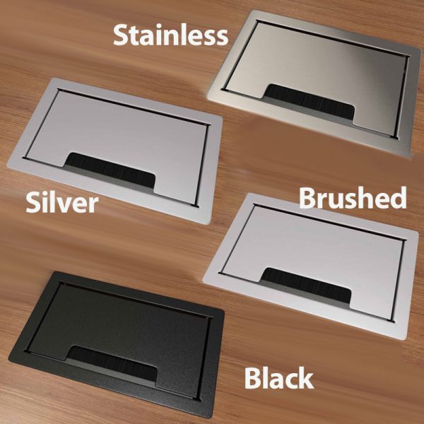 Multimedia Desktop HDMI AV VGA Free Connection box office conference Table Socket - Image 6