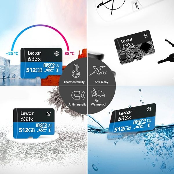 Lexar® 633x UHS-I microSDXC 95MB/s Memory Card with SD Adapter - Image 6